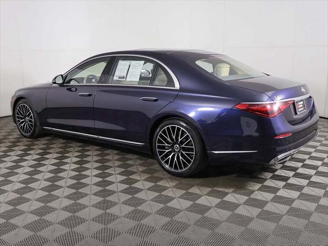 used 2022 Mercedes-Benz S-Class car, priced at $62,999