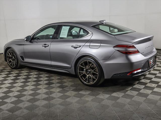 used 2023 Genesis G70 car, priced at $26,199