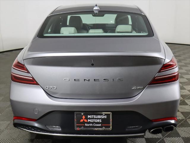 used 2023 Genesis G70 car, priced at $26,199