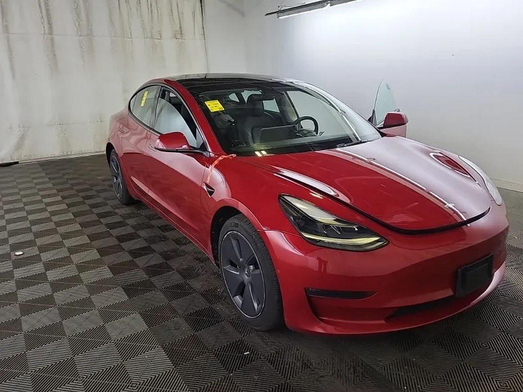 used 2022 Tesla Model 3 car