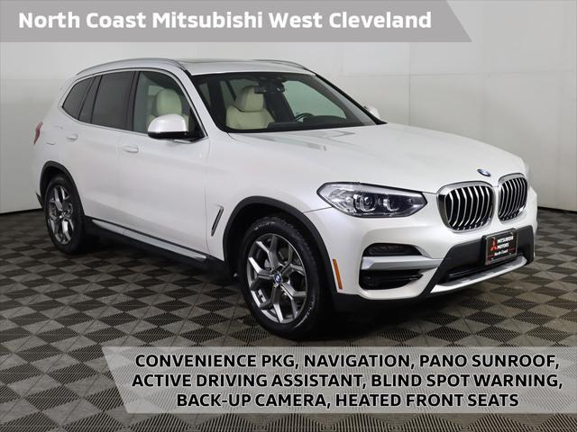 used 2021 BMW X3 car, priced at $27,379