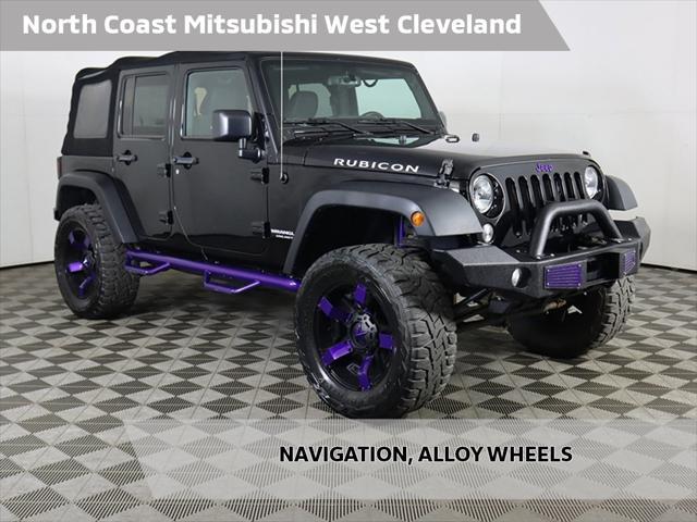 used 2015 Jeep Wrangler Unlimited car, priced at $22,229