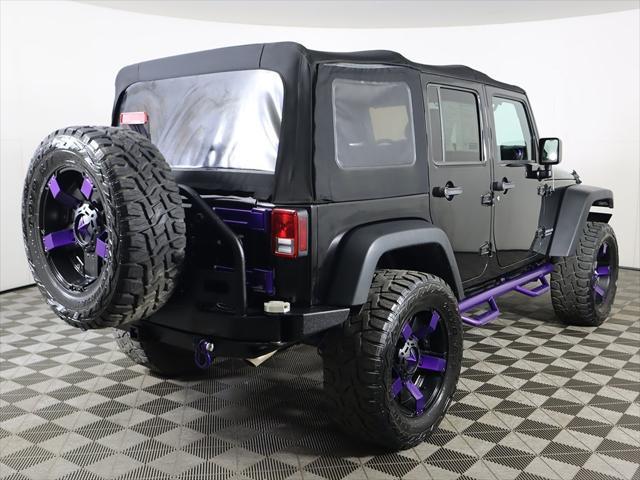 used 2015 Jeep Wrangler Unlimited car, priced at $22,559