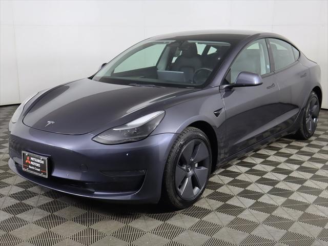 used 2022 Tesla Model 3 car, priced at $26,229