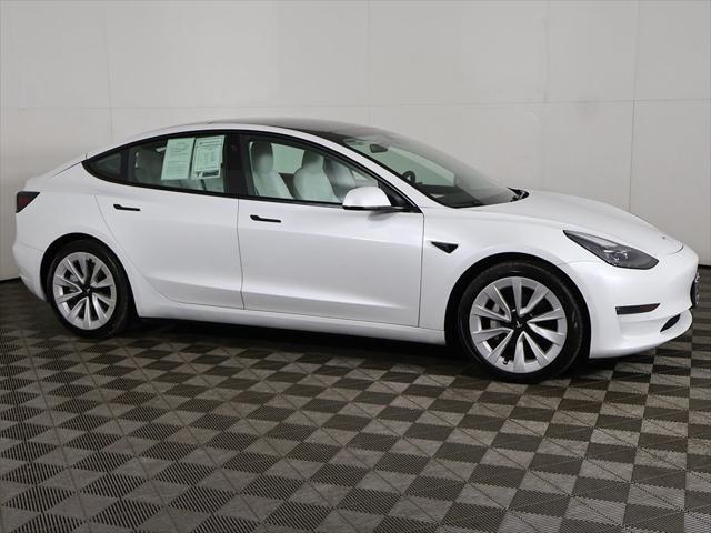 used 2021 Tesla Model 3 car, priced at $20,999