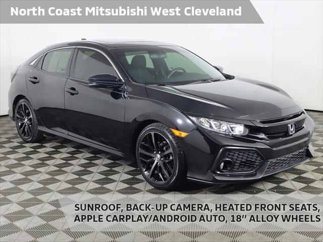 used 2018 Honda Civic car, priced at $17,129