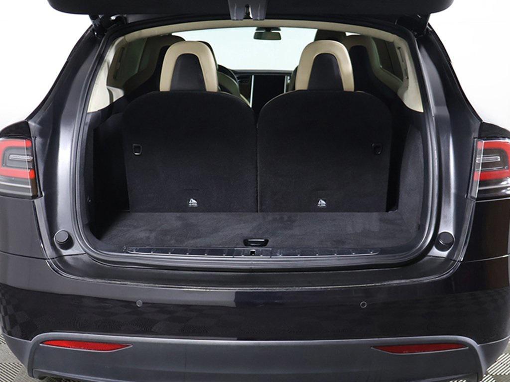 used 2017 Tesla Model X car, priced at $19,299