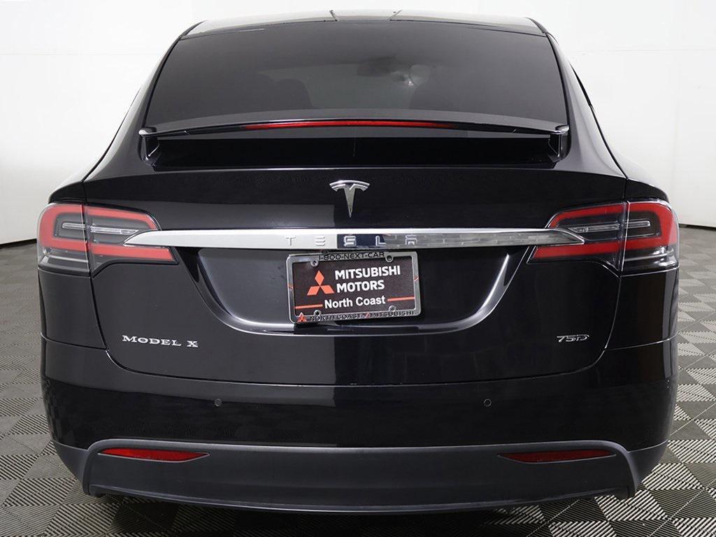 used 2017 Tesla Model X car, priced at $19,299
