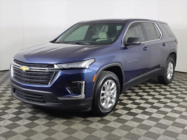 used 2022 Chevrolet Traverse car, priced at $25,399