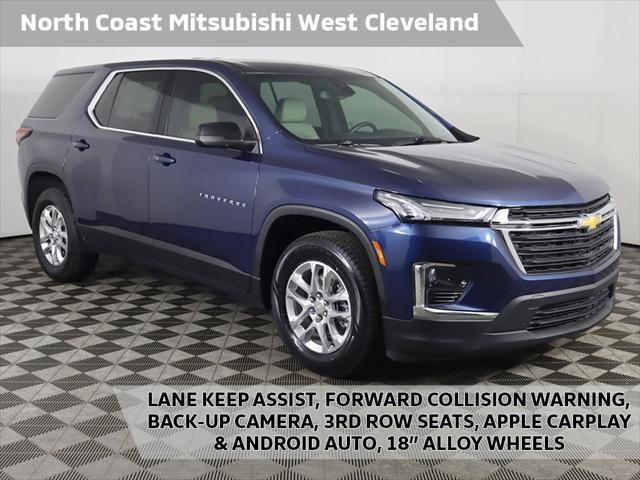 used 2022 Chevrolet Traverse car, priced at $25,399