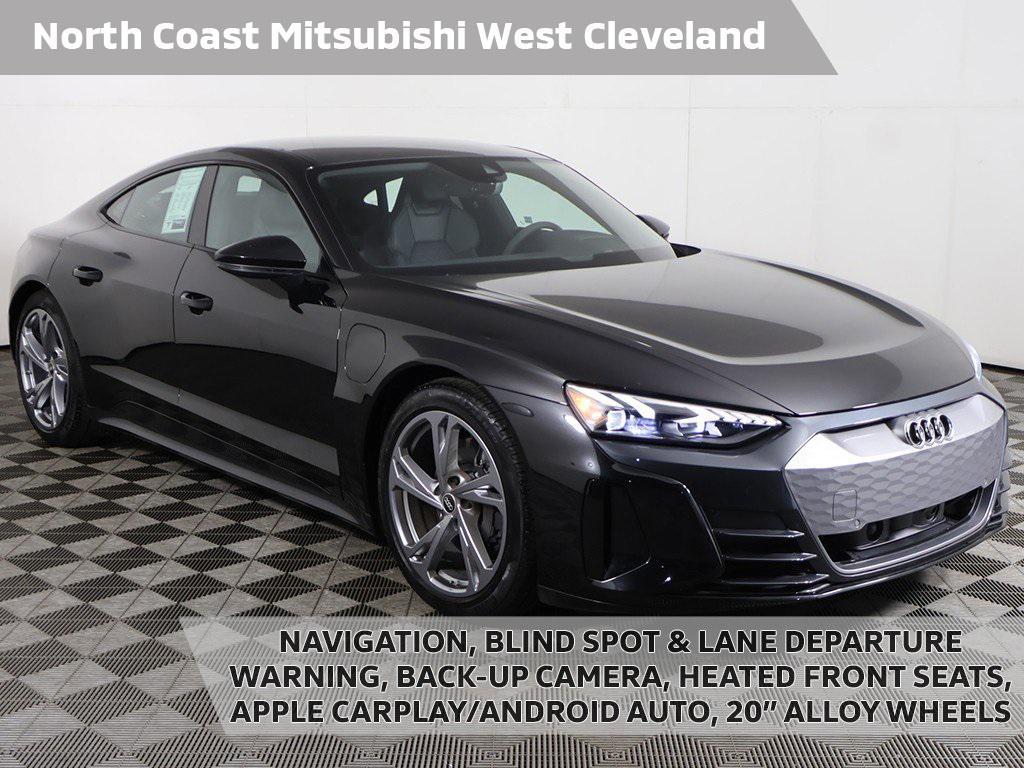 used 2022 Audi e-tron GT car, priced at $45,690