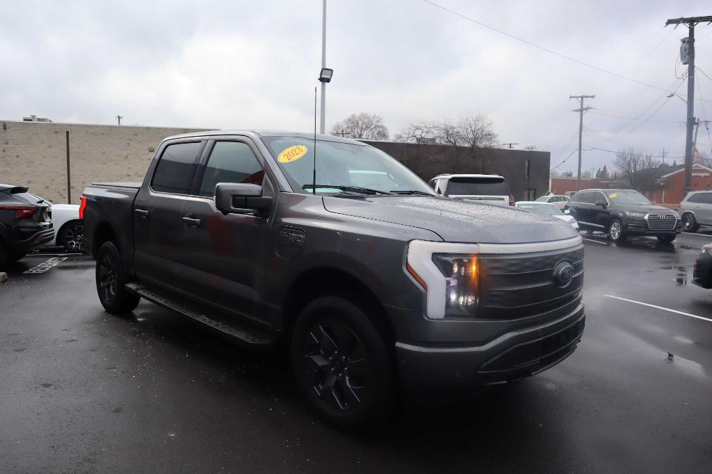 used 2023 Ford F-150 Lightning car, priced at $43,995