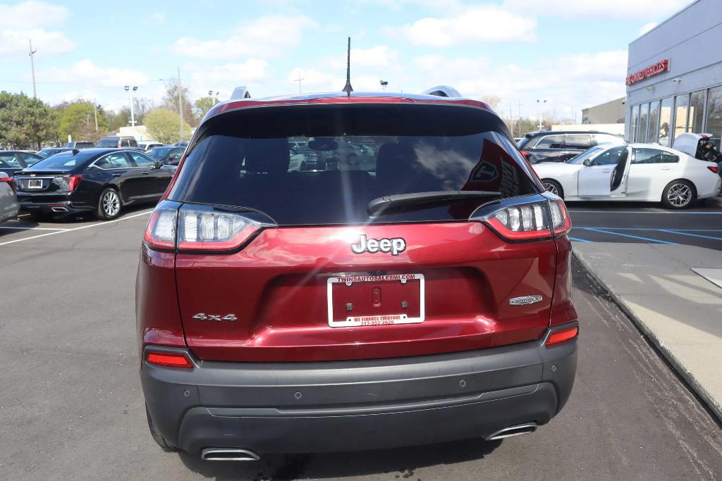 used 2021 Jeep Cherokee car, priced at $23,995