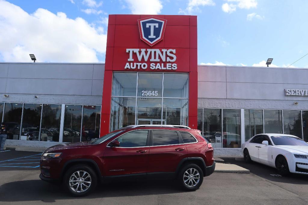 used 2021 Jeep Cherokee car, priced at $23,995