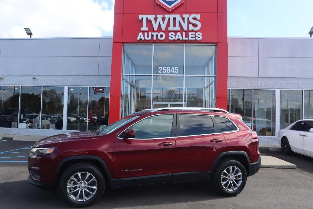 used 2021 Jeep Cherokee car, priced at $23,995