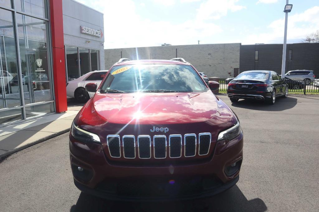 used 2021 Jeep Cherokee car, priced at $23,995