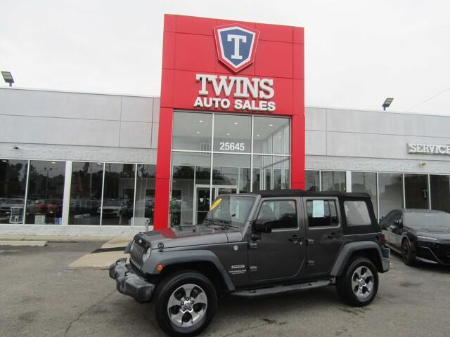 used 2017 Jeep Wrangler Unlimited car, priced at $19,995