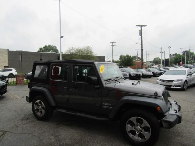 used 2017 Jeep Wrangler Unlimited car, priced at $19,995