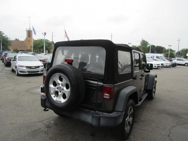 used 2017 Jeep Wrangler Unlimited car, priced at $19,995