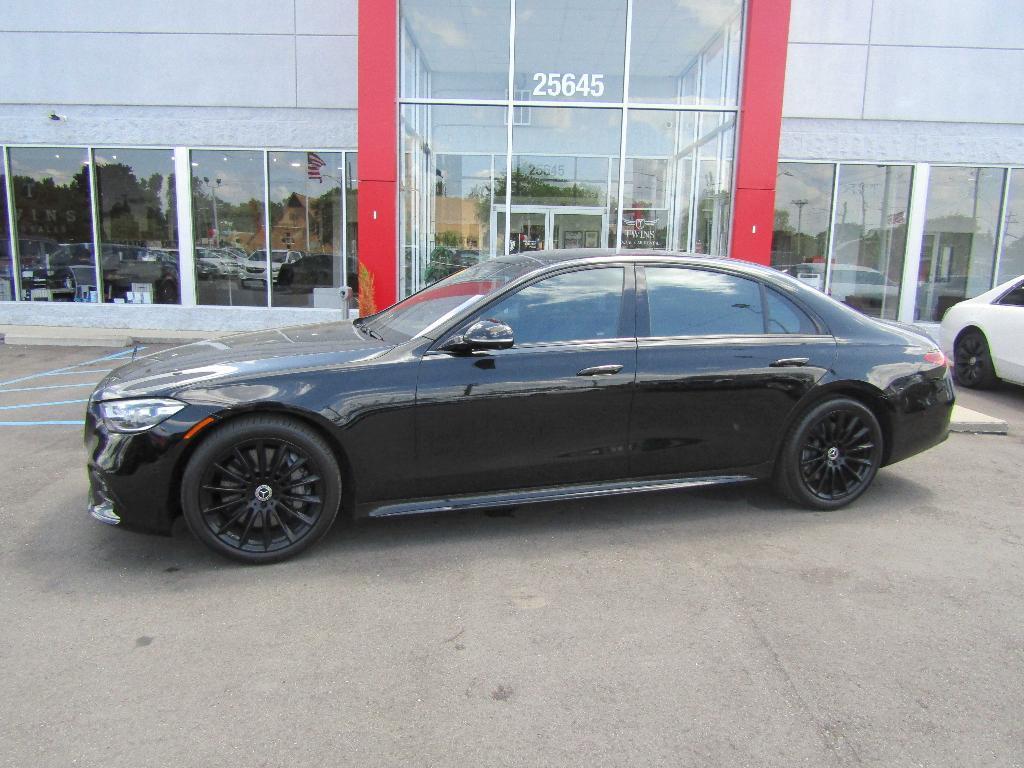 used 2022 Mercedes-Benz S-Class car, priced at $77,000