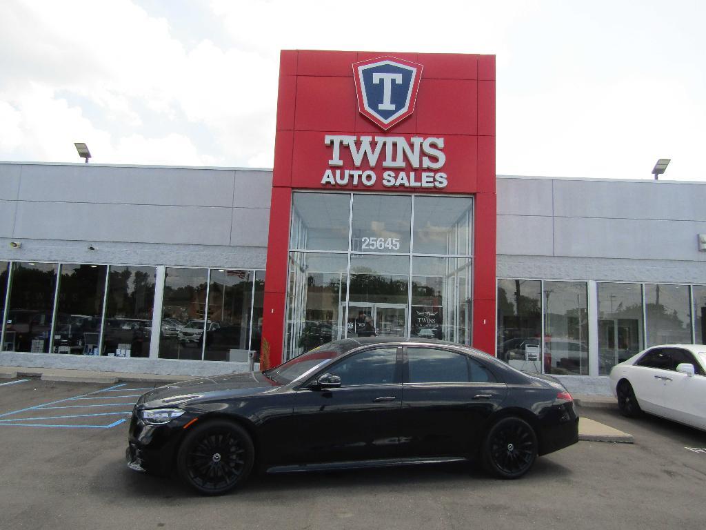 used 2022 Mercedes-Benz S-Class car, priced at $77,000
