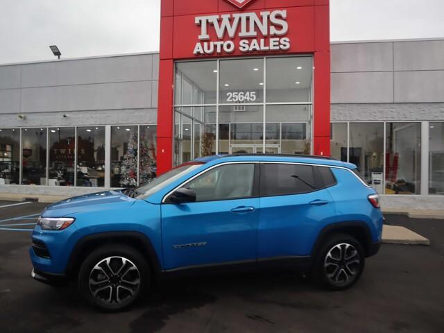 used 2022 Jeep Compass car, priced at $21,995