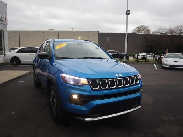 used 2022 Jeep Compass car, priced at $21,995