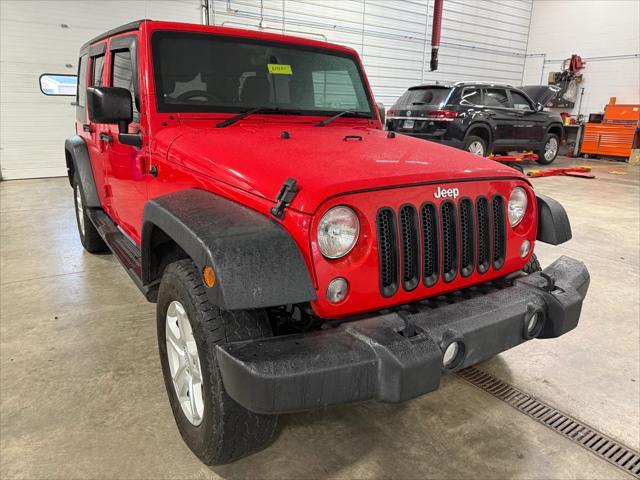 used 2017 Jeep Wrangler Unlimited car, priced at $21,324