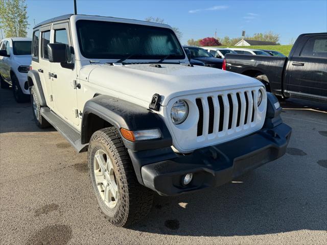 used 2021 Jeep Wrangler Unlimited car, priced at $30,884