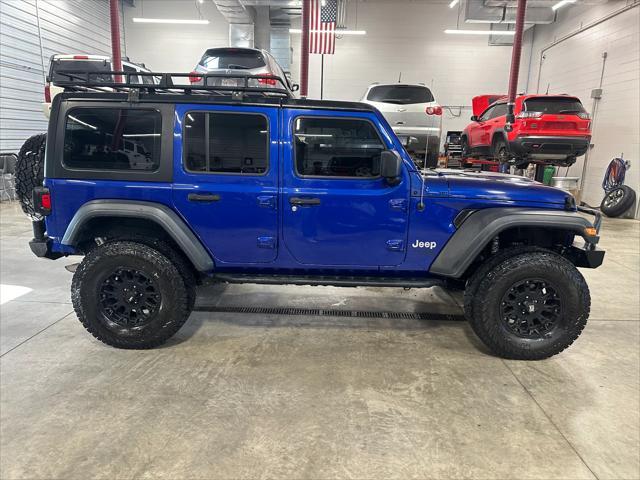 used 2018 Jeep Wrangler Unlimited car, priced at $21,706