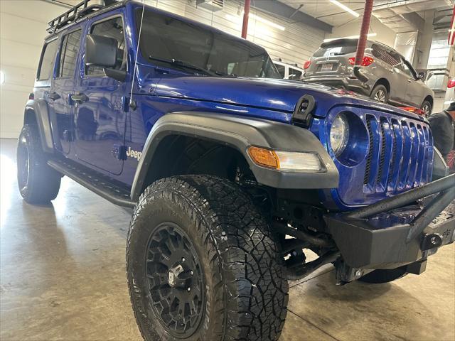 used 2018 Jeep Wrangler Unlimited car, priced at $21,706