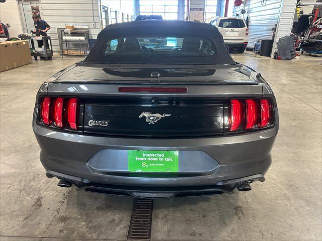 used 2018 Ford Mustang car, priced at $16,863