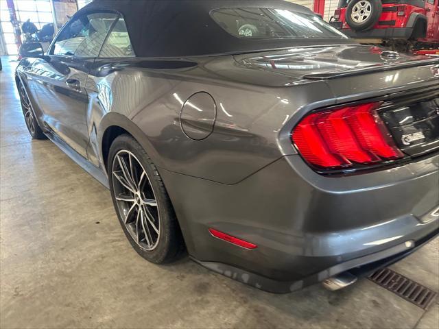 used 2018 Ford Mustang car, priced at $16,863