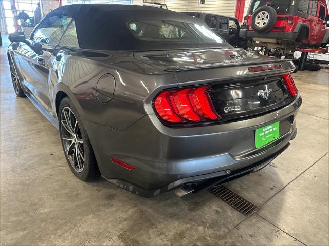 used 2018 Ford Mustang car, priced at $16,863