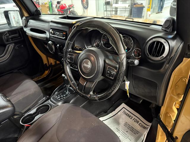 used 2013 Jeep Wrangler Unlimited car, priced at $17,224