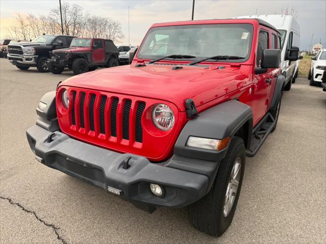 used 2021 Jeep Wrangler Unlimited car, priced at $25,609