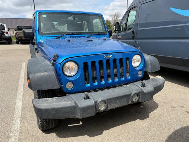 used 2015 Jeep Wrangler Unlimited car, priced at $16,881