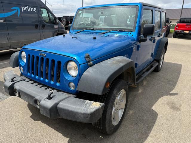 used 2015 Jeep Wrangler Unlimited car, priced at $16,881