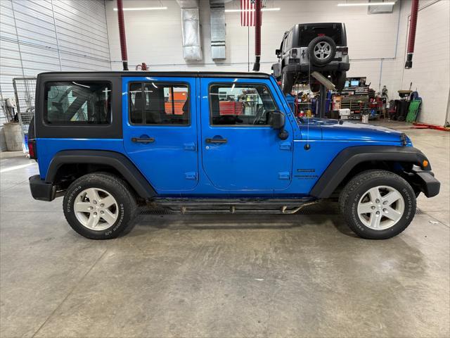 used 2015 Jeep Wrangler Unlimited car, priced at $16,881