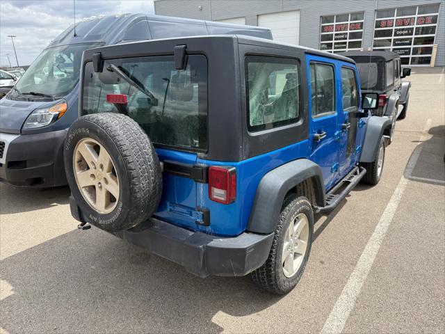 used 2015 Jeep Wrangler Unlimited car, priced at $16,881