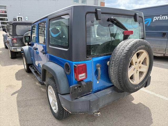 used 2015 Jeep Wrangler Unlimited car, priced at $16,881