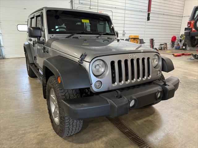 used 2017 Jeep Wrangler Unlimited car, priced at $22,317