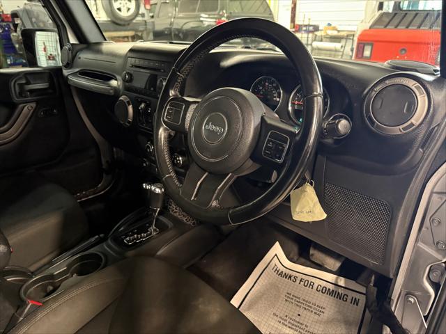 used 2017 Jeep Wrangler Unlimited car, priced at $22,317