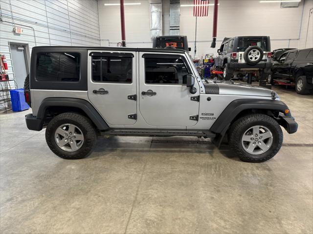 used 2017 Jeep Wrangler Unlimited car, priced at $22,317