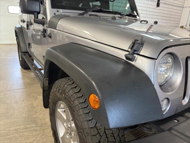 used 2017 Jeep Wrangler Unlimited car, priced at $22,317
