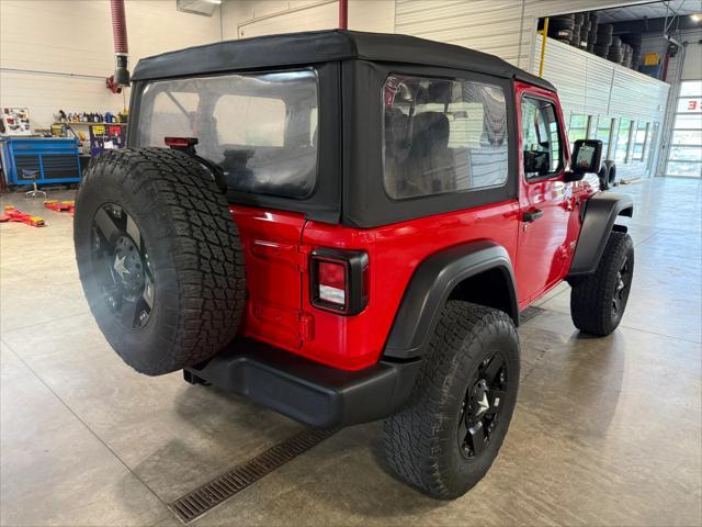 used 2018 Jeep Wrangler car, priced at $19,236