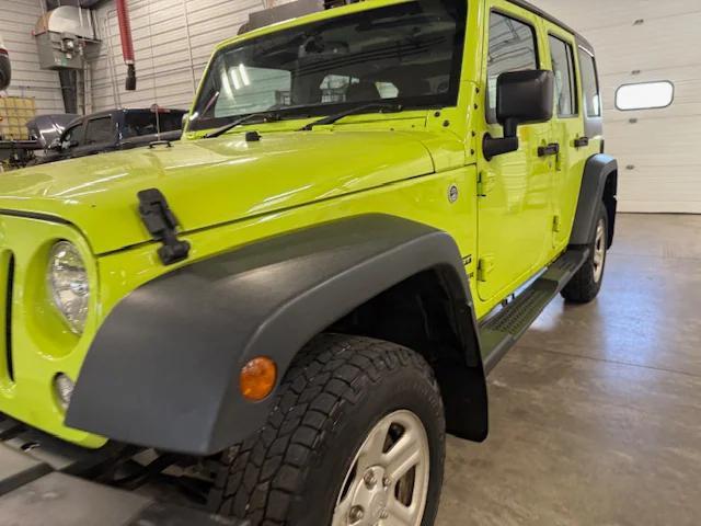 used 2016 Jeep Wrangler Unlimited car, priced at $21,872