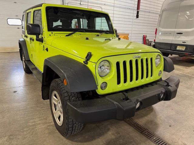used 2016 Jeep Wrangler Unlimited car, priced at $21,872