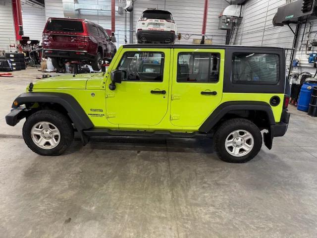 used 2016 Jeep Wrangler Unlimited car, priced at $21,872