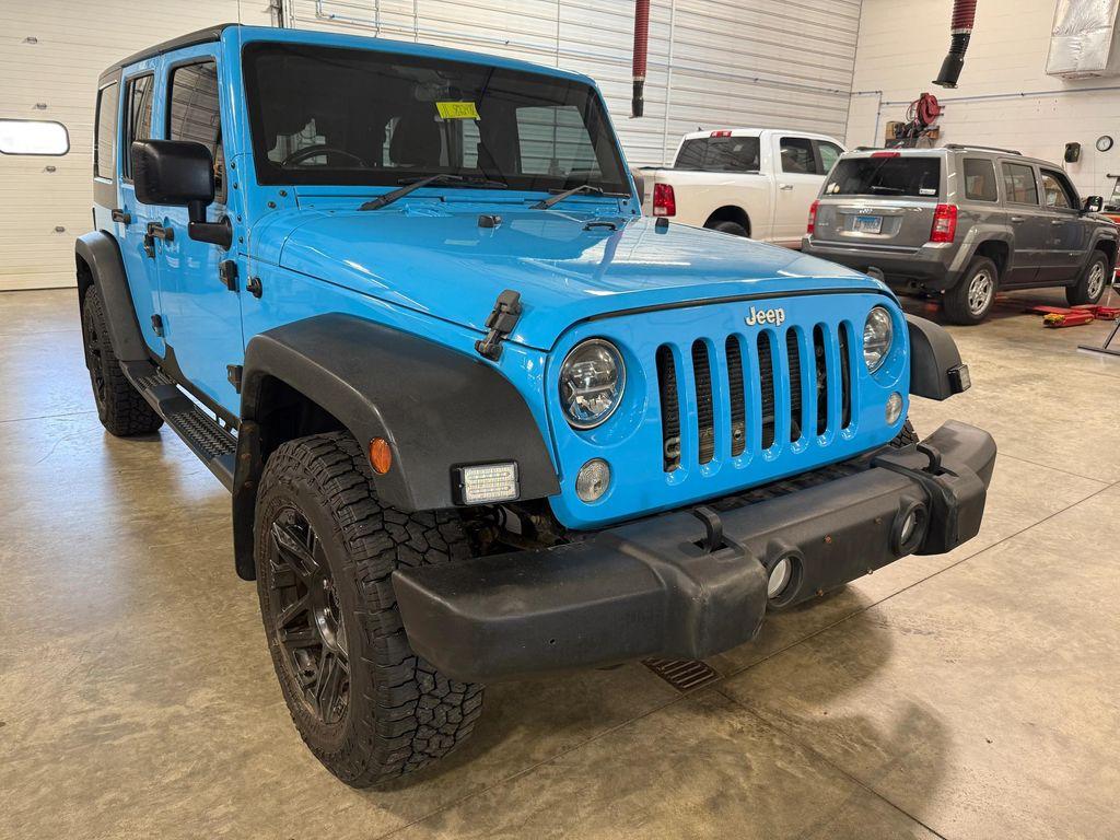 used 2018 Jeep Wrangler JK Unlimited car, priced at $18,224